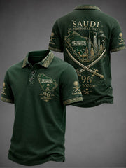 Men's Saudi National Day polo shirt