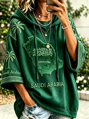 Women's Saudi Arabia's 96th National Day Hoodie