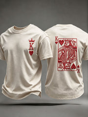 Men's Poker KING Casual T-Shirts