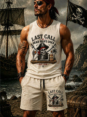 Men's "Last Call at Dead Man's Dock" 2-Piece Sets
