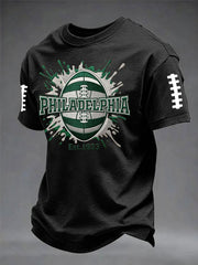 Men's Philadelphia Football Short Sleeves T-shirt