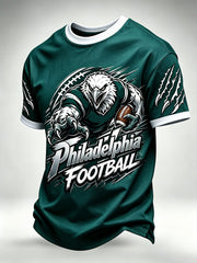 Men's Philadelphia Football Short Sleeves T-shirt