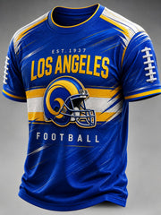 Men's Football Los Angeles Printed T-shirt