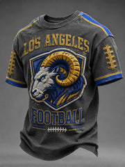 Men's Football Los Angeles Printed T-shirt