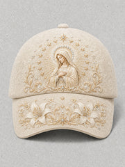 Unisex Assumption of Mary Faith Art Printed Cap