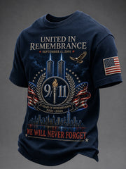 Men's America Printed T-shirt