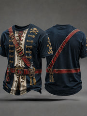 Men's Pirate Print T-Shirts