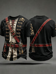 Men's Pirate Print T-Shirts