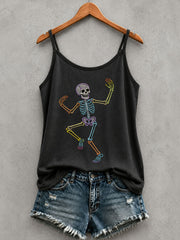 Women's Gothic Skull Tank Top