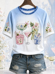 Women's Cocktail Mahjong T-Shirts