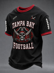Men's Football Print T-shirt