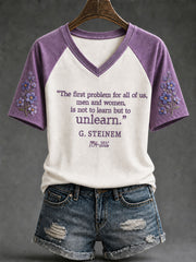 Women's Feminist Art Commemorative T-shirt