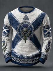 Men's St Andrew’s Day Waffle Top