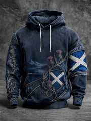 Men's Scotland St. Andrew's Day Printed Hoodie