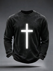 Men's Faith Cross Waffle Top