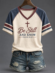 Women's Be Still And Know T-shirt