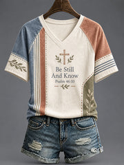 Women's Be Still And Know T-shirt