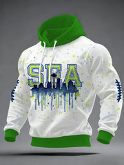 Men's American football hoodie