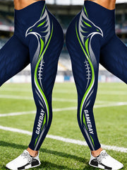 Women's Football Gameday Gift For Football Fans Leggings