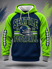 Men's Football Gameday Gift For Football Fans Casual Hoodie