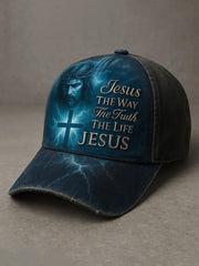 Unisex Jesus The Way The Truth The Life Print Hat
