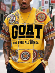 Men's Goat God Over All Things Short Sleeves T-shirt