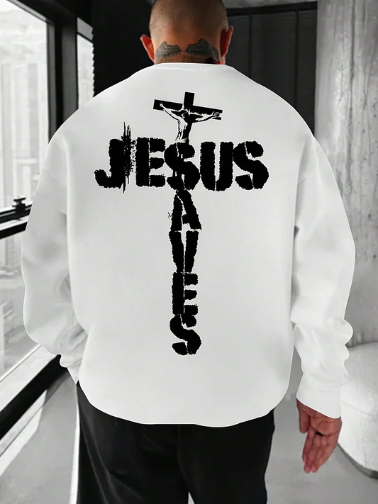 Men's Jesus Saves Sweater