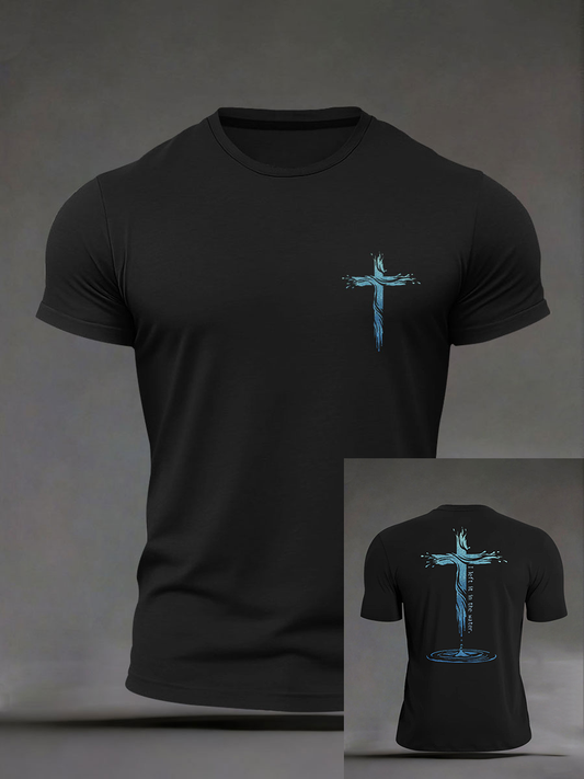 Men's I Left It In The Water Printed Casual T-Shirt