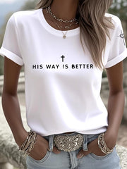 Women's Faith Printed T-shirt