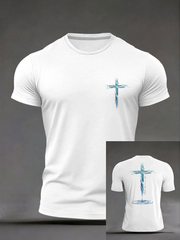 Men's I Left It In The Water Printed Casual T-Shirt