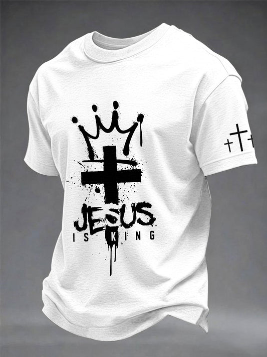 Men's 'Jesus is King' T-shirts