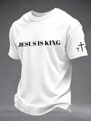 Men's 'Jesus is King' T-shirts
