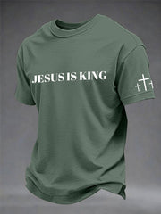 Men's 'Jesus is King' T-shirts