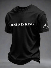 Men's 'Jesus is King' T-shirts