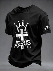 Men's 'Jesus is King' T-shirts