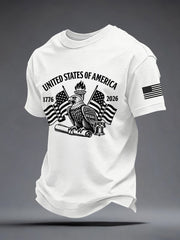 Men's USA 1776-2026 Print T-Shirt