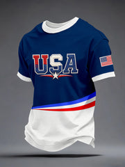 Men's USA Inspired Print T-Shirt