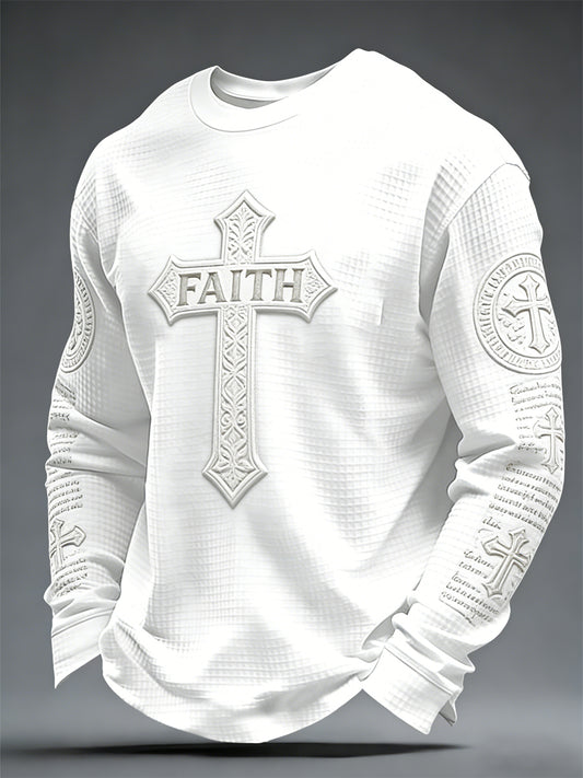 Men's Faith Waffle Top