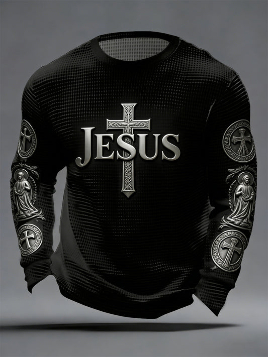 Men's Faith Waffle Top