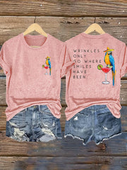 Women's beach vacation Day Iron On Short Sleeve T-Shirt