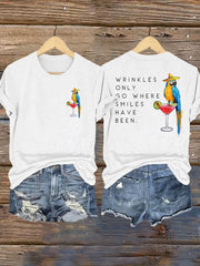 Women's beach vacation Day Iron On Short Sleeve T-Shirt