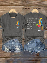 Women's beach vacation Day Iron On Short Sleeve T-Shirt