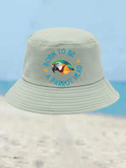 Unisex Born to Be a Parrot Head  Print Hat