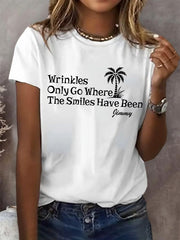 Women's beach vacation DayIron On Short Sleeve T-Shirt