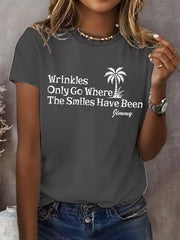 Women's beach vacation DayIron On Short Sleeve T-Shirt