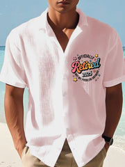 Men's beach vacation Day Waffle Shirt