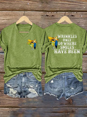 Women's beach vacation Day Iron On Short Sleeve T-Shirt