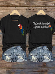 Women's beach vacation Day short-sleeved T-shirt