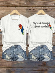 Women's beach vacation Day short-sleeved T-shirt