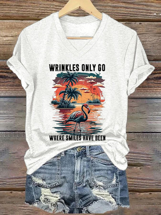 Women's beach vacation Day Iron On Short Sleeve T-Shirt